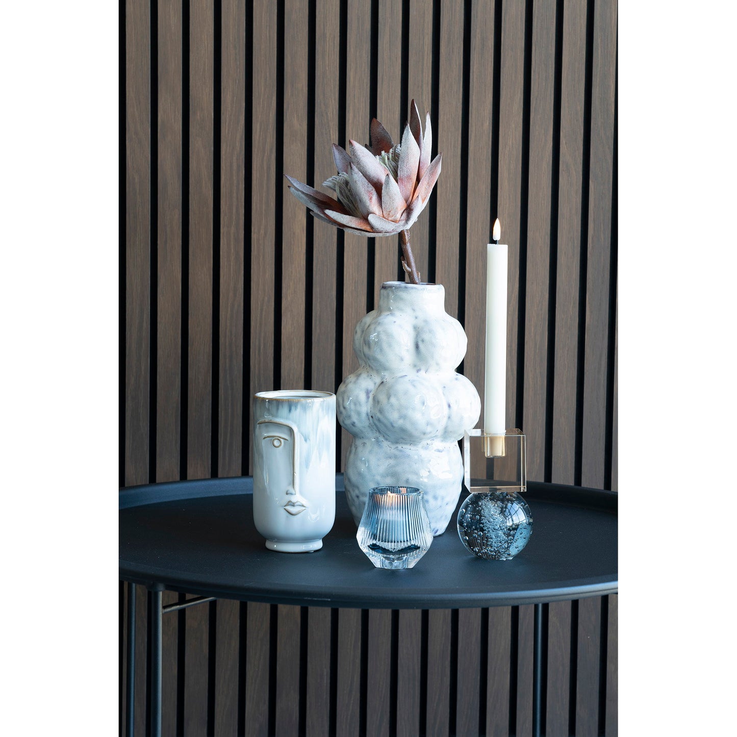 Vase Blå